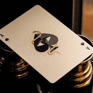 Theory11 "GREEN NATIONAL" – jeu de 55 cartes toilées plastifiées – format poker – 2 index standards