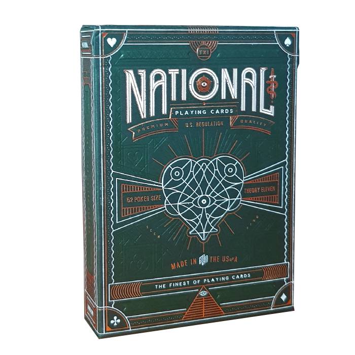 copy of Contraband – jeu de 54 cartes toilées plastifiées – format poker – 2 index standards - theory 11