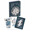 Bicycle "DRAGON" - juego de 56 cartas plastificadas - formato poker - 2 índices estándar.