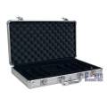 Mallette de rangement ALU 300 pour 300 jetons de poker – imitation aluminium - Fond Plastique