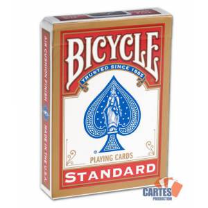 Karta do gry w rower Bicycle "RIDER BACK" Standard - 12 zestawów