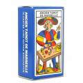 Mini Ancien tarot de Marseille - jeu de 78 cartes cartonnées plastifiées – 4 index standards – format de voyage