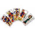 "MINI GAMLA MARSEILLE TAROT"