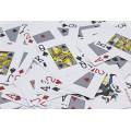 Bullets "PLATINIUM" - Jeu de 54 cartes 100% plastique - 2 index jumbo - format poker