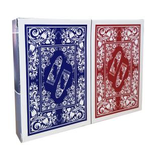 Bullets "DUO PACK" - 2 Jeux de 54 cartes 100% plastique - format poker