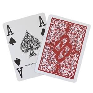 Bullets "TRIO PACK" - 3 Jeux de 54 cartes 100% plastique - format poker