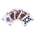 Modiano "GOLDEN TROPHY" – Jeu de 55 cartes 100% plastique – format poker – 4 index standards