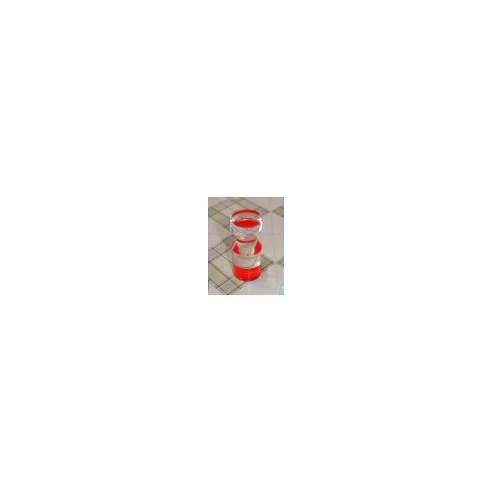 Marker voor Roulette "DOLLY RED" - van acryl - 2,8 x 7 cm