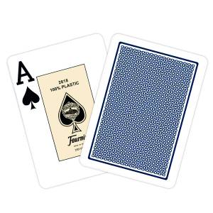 Fournier "TITANIUM SERIES NOIR" Jumbo - Jeu de 55 cartes 100% plastique – format poker - 2 index Jumbo
