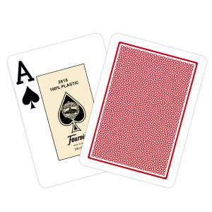 Duo Pack Fournier "TITANIUM SERIES" Jumbo - 2 packs of 55 cards 100% plastic - poker size - 2 Jumbo indexes