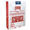 Duo Pack Bicycle "PRESTIGE" - 2 baralhos de 55 cartas 100% Plástico - formato pôquer - 2 índices jumbo