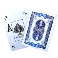 Duo Pack Bicycle "PRO POKER PEEK" - 2 Sets of 56 plastic-coated linen finish cards - poker size - 4 standard indexes, 2 jumbo in