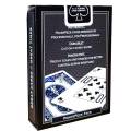 Bicycle "PRO POKER PEEK" cartridge - 6 decks of 56 canvas-coated plastic cards - poker size - 4 standard indexes, 2 jumbo indexe