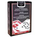 Cartucho de Baralho "PRO POKER PEEK" - 6 Jogos de 56 cartas toalhadas plastificadas - formato poker - 4 índices padrão, 2 índice