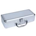 "ALU" storage case for 60 standard poker chips - made of aluminum - with handle.