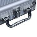 "ALU" storage case for 60 standard poker chips - made of aluminum - with handle.