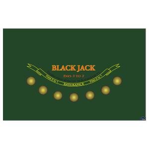 "Black Jack PRO tafelkleed"...