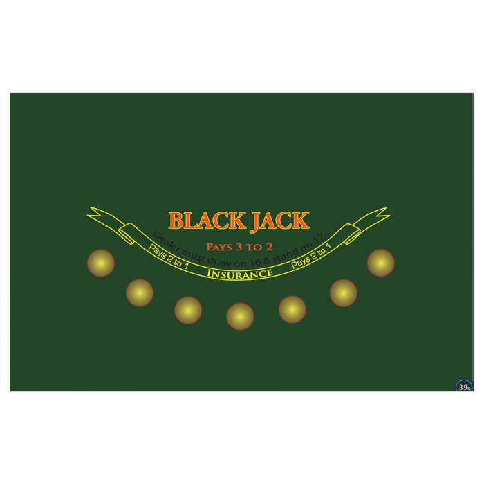 Black Jack "PRO" Carpet - 197 cm