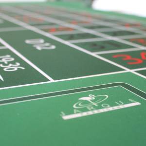Tavolo della Roulette "JARQUE" - con gambe pieghevoli