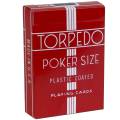 Duo Pack Torpedo "POKER 327" - 2 Jeux de 54 cartes cartonnées plastifiées – format poker – 2 index standards