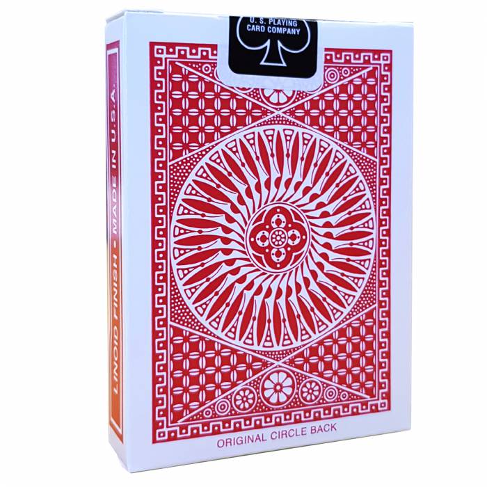 TALLY HO "N°9" - Deck of 56 plastic-coated linen finish playing cards – poker size – 2 standard indexes.