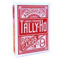 TALLY HO "N°9" - Gioco di carte con 56 carte plastificate in tela - formato poker - 2 indici standard.