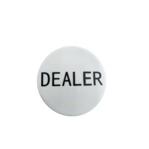 Button Dealer "CLASSIC" - aus PVC - 43 mm