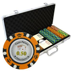 Pokerset mit 400 Pokerchips...