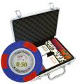 "LAS VEGAS" Poker Chip Set - CASH GAME version - with 200 clay composite 14g chips and accessories.