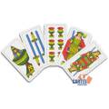 Modiano Piacentine is a card game that originated in Piacenza, Italy. It is played with a deck of 40 cards, consisting of four s