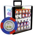 "Bird Cage" is a 1000-poker chip set "LAS VEGAS" - CASH GAME version - made of 14g clay composite, with accessories.