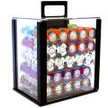 "Bird Cage" is a 1000-poker chip set "LAS VEGAS" - CASH GAME version - made of 14g clay composite, with accessories.