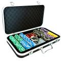 Mallette Premium de 300 jetons de poker "ULTIMATE POKER CHIPS" - version TOURNOI - ABS insert métallique 12 g - avec accessoires