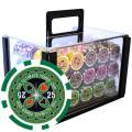 600 "ULTIMATE POKER CHIPS" Bird Cage - TOURNAMENT version - ABS metallic insert 12 g.