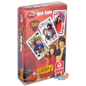 Camp Rock 2 en 1 - Jeu de 53 cartes