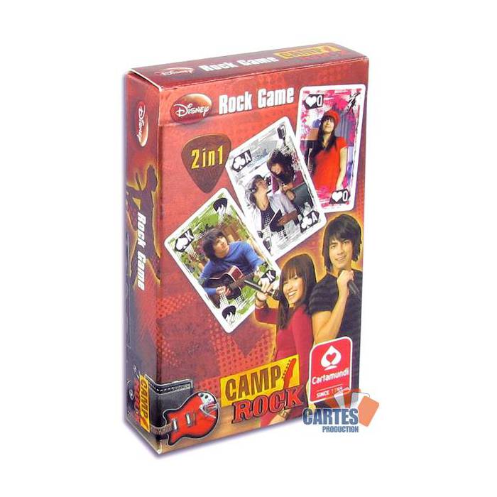 Camp Rock 2 en 1 - Jeu de 53 cartes