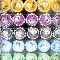 Bird Cage of 1000 "YING YANG" poker chips - TOURNAMENT version - ABS metal insert 12 g.