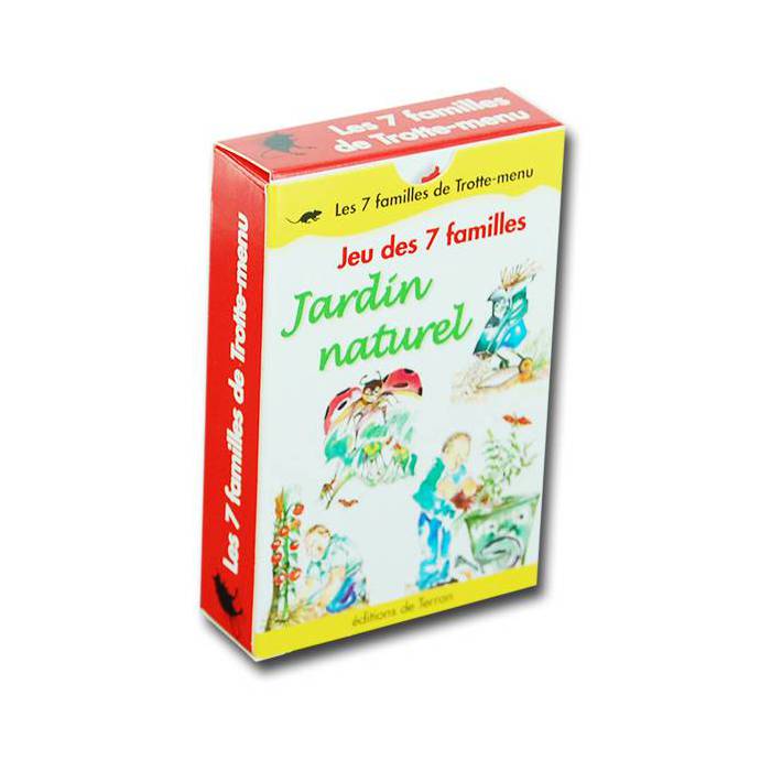 Jeu des 7 Familles Jardin au naturel – jeu de 42 cartes