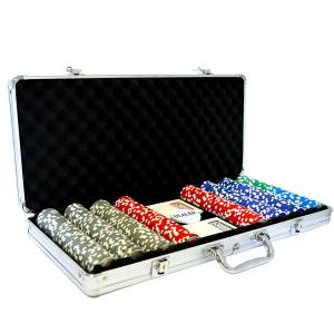 DO NOT REUPLOAD - "WELCOME LAS VEGAS" Cash Game Poker Set with 400 Chips