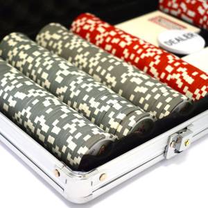 DO NOT REPOST - "WELCOME LAS VEGAS" CASH GAME VERSION - 400 poker chip suitcase.