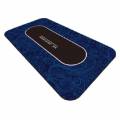 Tapis de poker "FLORÉAL" - rectangulaire - 180 x 90 cm - 10 places - jersey néoprène