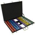 1000 chip poker set "WORLD SERIES" - made of 14 g clay composite - with accessories.