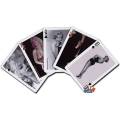 Marilyn Monroe "VIOLET" - Set of 54 laminated plastic playing cards - poker size - standard index - USPC.
