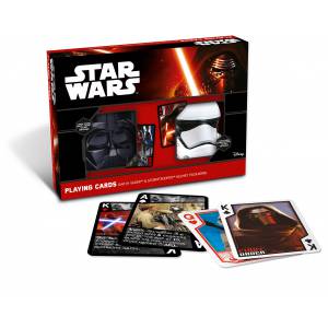 Star Wars Doppelpack "DARTH VADER & STORM TROOPER" - 2 Kartenspiele mit je 55 Karten.