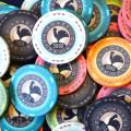 Vogelkäfig mit 1000 Pokerchips "FRENCH POKER TOUR" - aus 10 g Keramik - EXKLUSIV BEI CARTES PRODUCTION