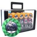 600 "THE SHARK" ceramic poker chip Bird Cage, 10g weight, EXCLUSIVE to CARD PRODUCTION.