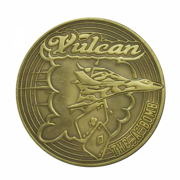 Card guard "VULCAN" - 45mm - in metal - EDIZIONE LIMITATA