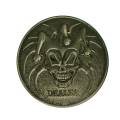 Card guard "TWISTED JOKER" - 45mm - in metal - EDIZIONE LIMITATA