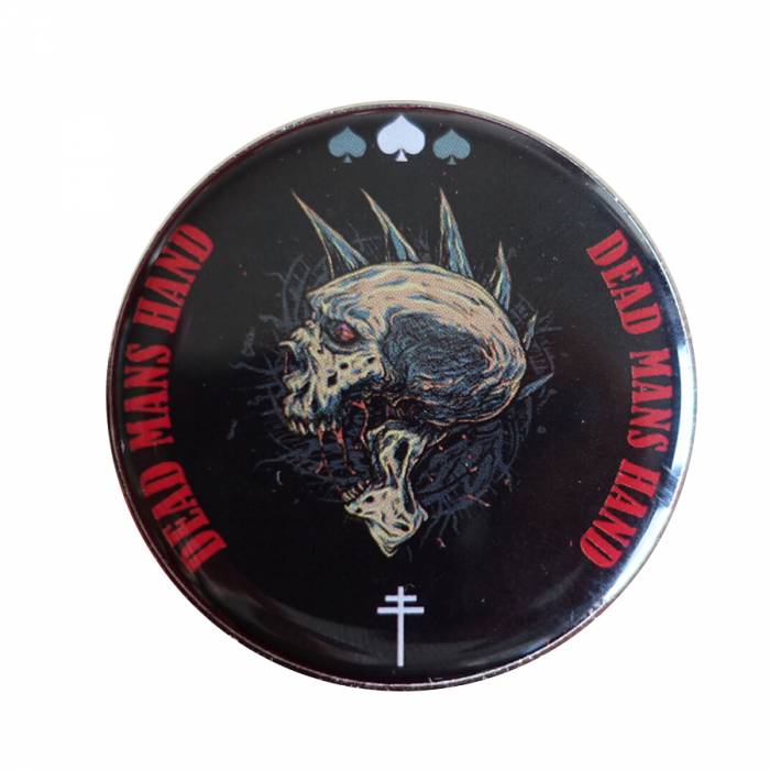 Card guard "DEAD MANS HAND" – 45mm - en métal - EDITION LIMITÉE