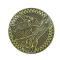 Card guard "POKER JUNKIE" - 45mm - in metal - LIMITED EDITION